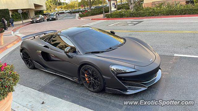 Mclaren 600LT spotted in Newport Beach, California