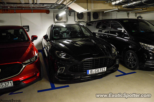 Aston Martin DBX spotted in Swinoujscie, Poland