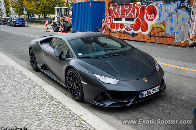Lamborghini Huracan spotted in Berlin, Germany