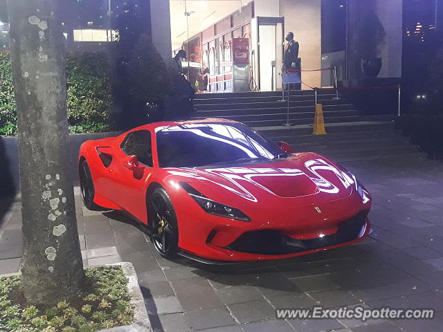 Ferrari F8 Tributo spotted in Jakarta, Indonesia