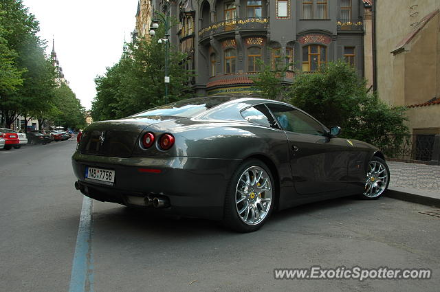 Ferrari 612 spotted in Prague, Czech Republic