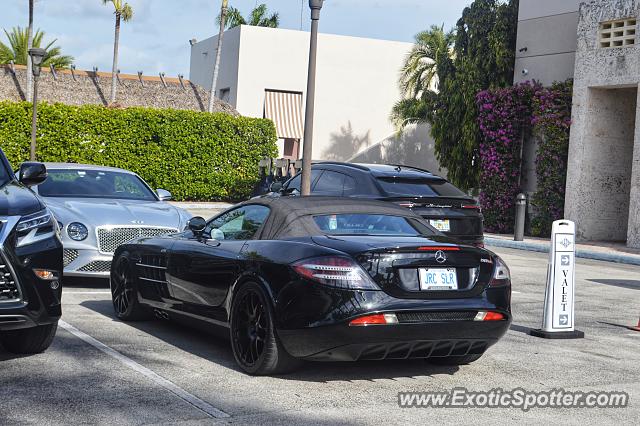 Mercedes SLR spotted in Miami Beach, Florida