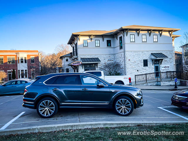 Bentley Bentayga spotted in Bloomington, Indiana