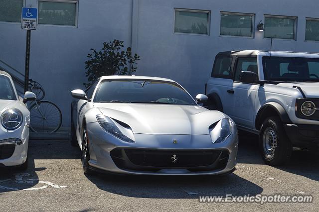 Ferrari 812 Superfast spotted in Miami Beach, Florida