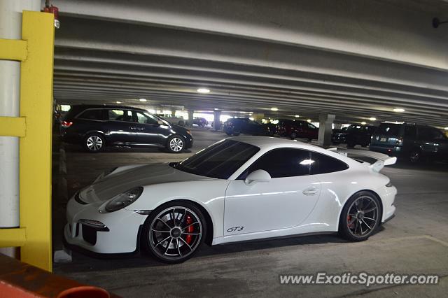 Porsche 911 GT3 spotted in Miami Beach, Florida