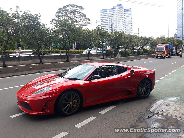 Ferrari F430 spotted in Jakarta, Indonesia