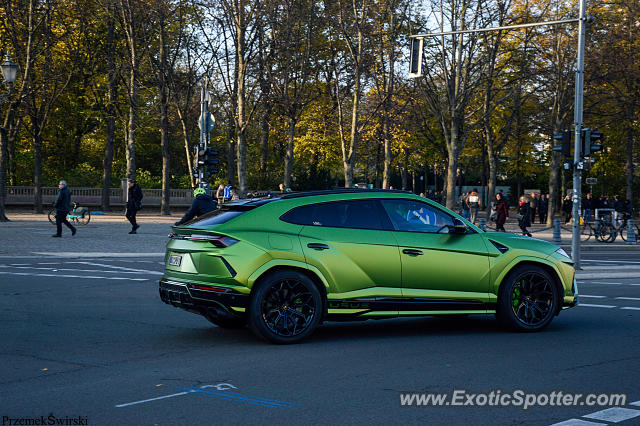Lamborghini Urus spotted in Berlin, Germany