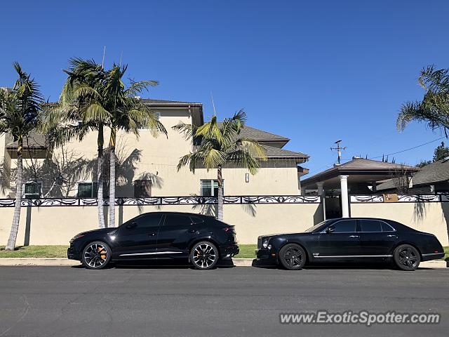Lamborghini Urus spotted in Los Angeles, California