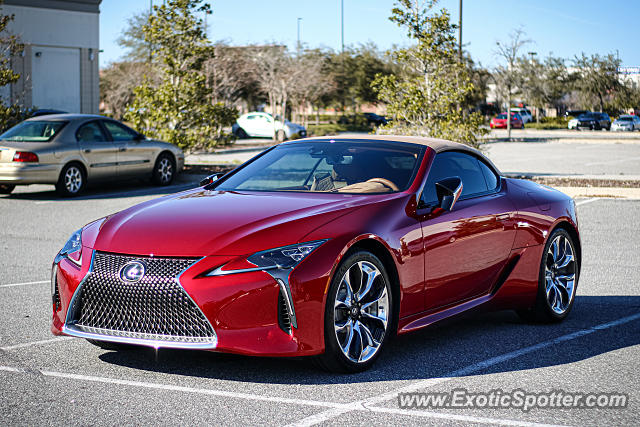 Lexus LC 500 spotted in Jacksonville, Florida