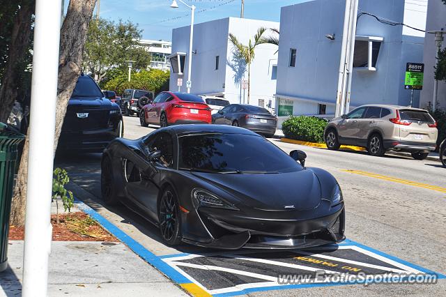 Mclaren 570S spotted in Miami Beach, Florida