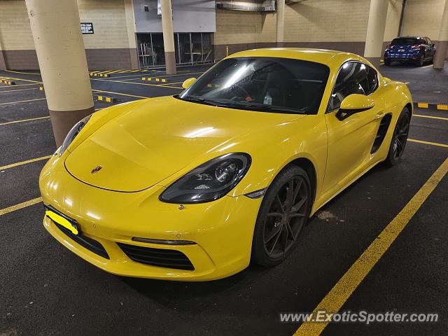 Porsche Cayman GT4 spotted in Penrith, Australia