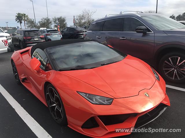 Lamborghini Huracan spotted in Jacksonville, Florida