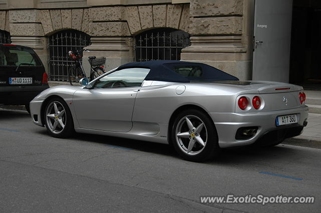 Ferrari 360 Modena spotted in Munich, Germany