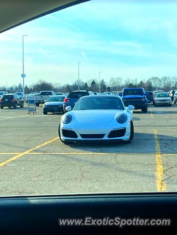 Porsche 911 spotted in Flint, Michigan
