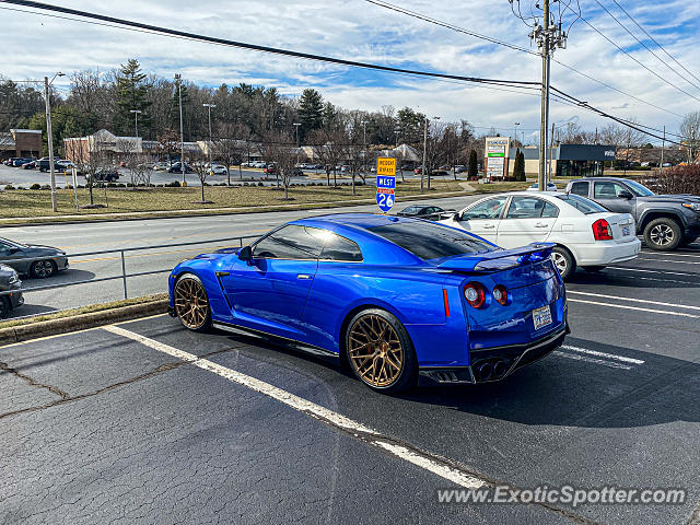 Nissan GT-R spotted in Asheville, North Carolina
