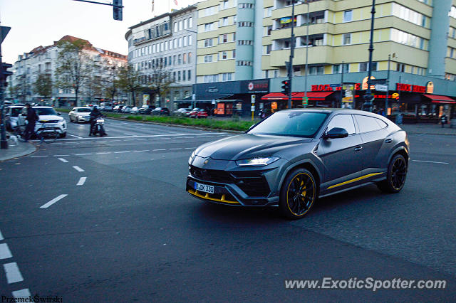 Lamborghini Urus spotted in Berlin, Germany