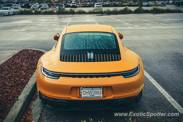 Porsche 911 spotted in Jacksonville, Florida