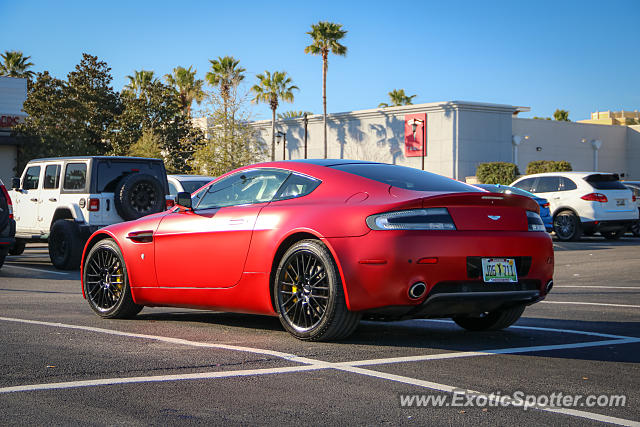 Aston Martin Vantage spotted in Jacksonville, Florida