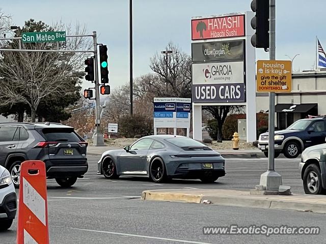 Porsche 911 GT3 spotted in Albuquerque, New Mexico