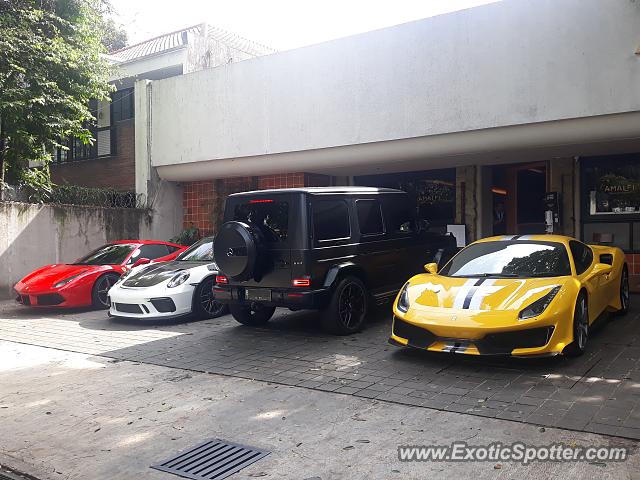 Ferrari 488 GTB spotted in Jakarta, Indonesia