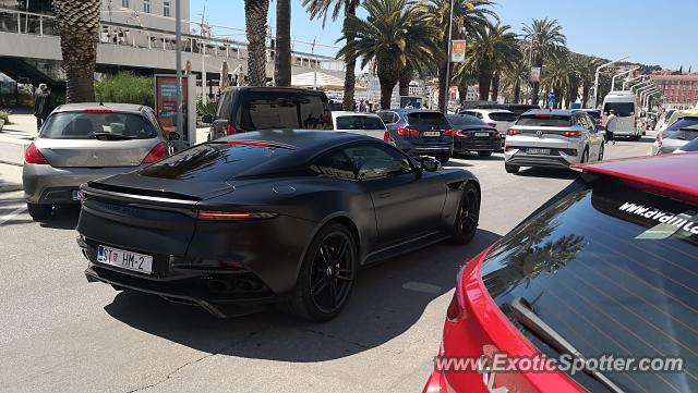 Aston Martin DBS spotted in Split, Croatia