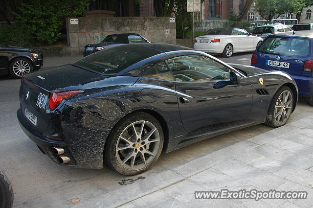 Ferrari California spotted in Munich, Germany