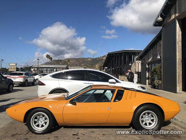 DeTomaso Mangusta spotted in Malibu, California