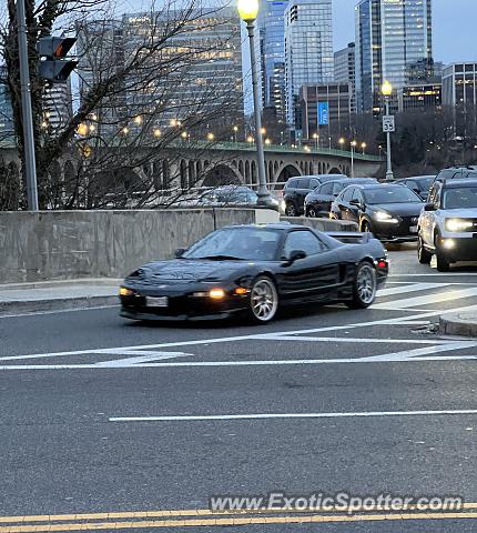 Acura NSX spotted in Washington DC, United States