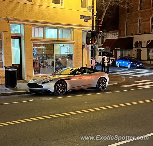 Aston Martin DB11 spotted in Washington DC, United States