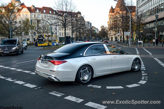 Mercedes Maybach spotted in Berlin, Germany