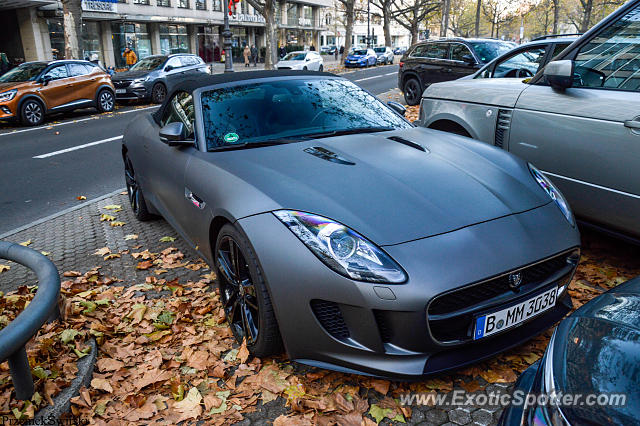 Jaguar F-Type spotted in Berlin, Germany