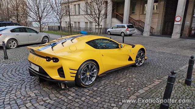 Ferrari 812 Superfast spotted in Warsaw, Poland