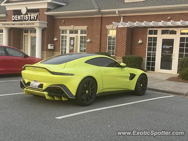 Aston Martin Vantage spotted in Charlotte, North Carolina