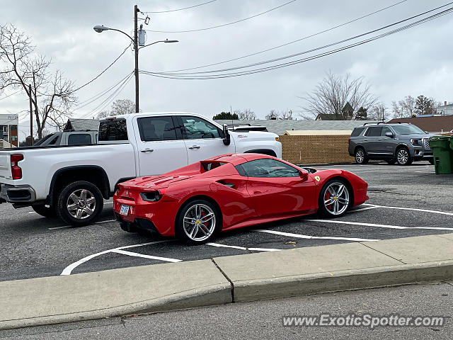 Ferrari 488 GTB spotted in Asheville, North Carolina