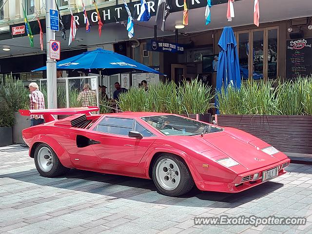 Lamborghini Countach spotted in Auckland, New Zealand