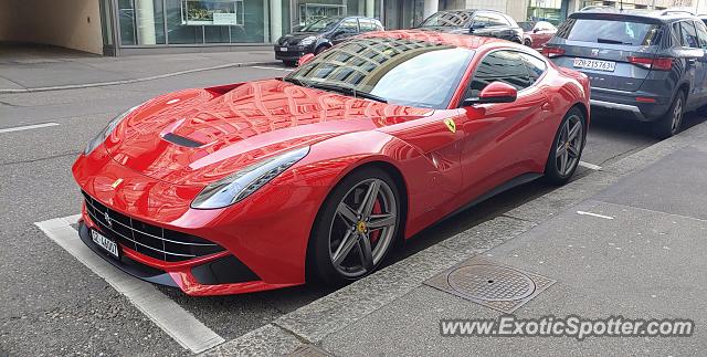 Ferrari F12 spotted in Zurich, Switzerland