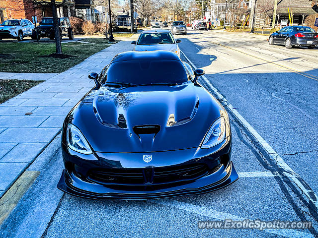 Dodge Viper spotted in Franklin, Indiana