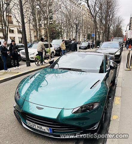 Aston Martin Vanquish spotted in Paris, France