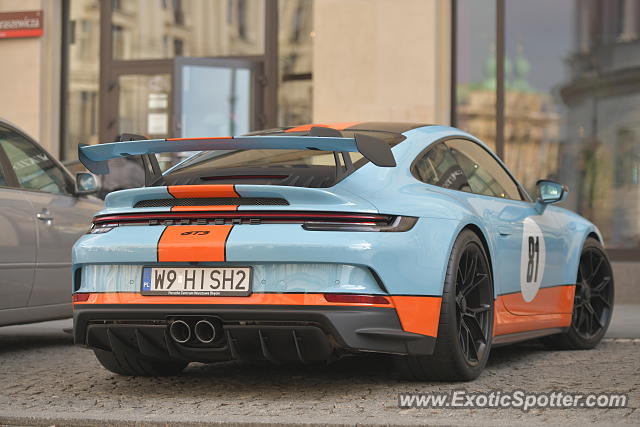 Porsche 911 GT3 spotted in Warsaw, Poland