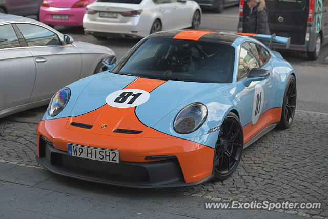 Porsche 911 GT3 spotted in Warsaw, Poland