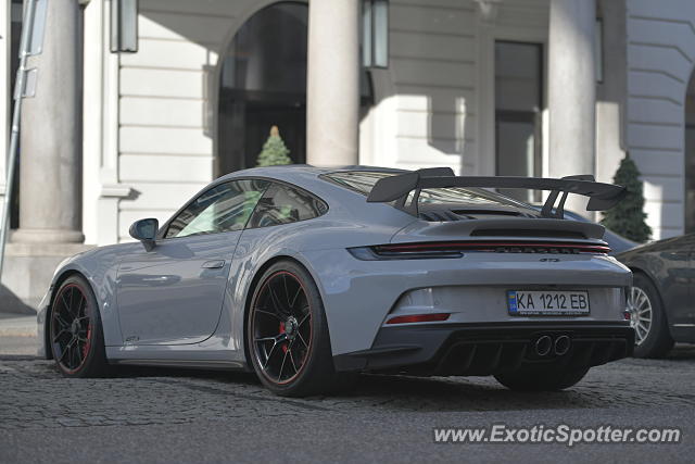 Porsche 911 GT3 spotted in Warsaw, Poland