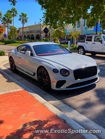 Bentley Continental spotted in Venice, Florida