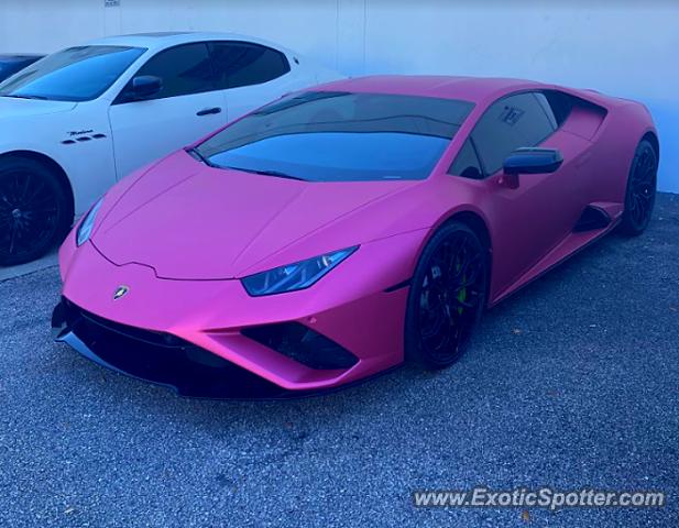 Lamborghini Huracan spotted in Venice, Florida