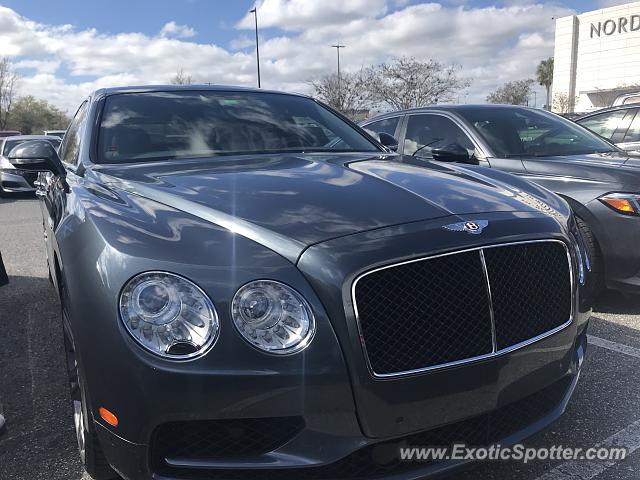 Bentley Flying Spur spotted in Jacksonville, Florida
