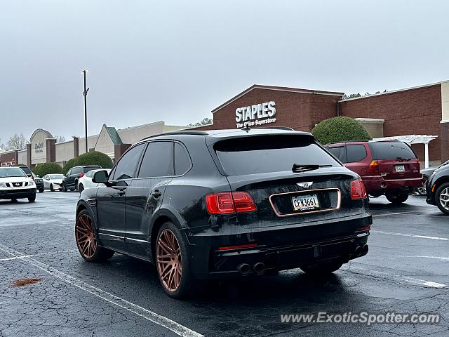 Bentley Bentayga spotted in Alpharetta, Georgia