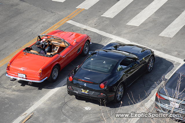 Ferrari California spotted in Los Angeles, California
