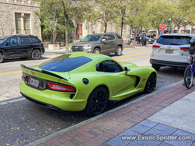 Dodge Viper spotted in Jacksonville, Florida