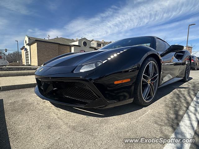 Ferrari 488 GTB spotted in Upper Arlington, Ohio