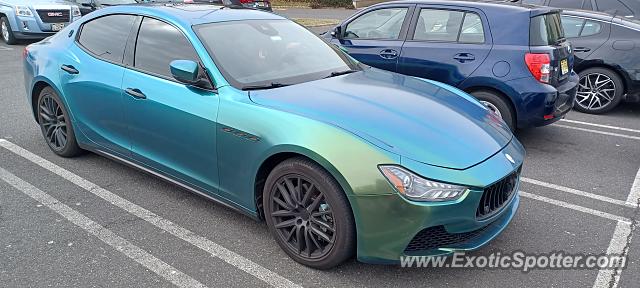 Maserati Ghibli spotted in Freehold, New Jersey