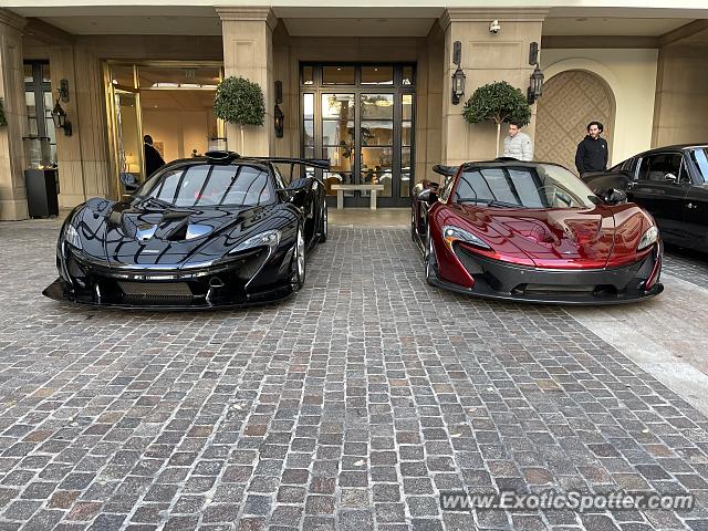 Mclaren P1 spotted in Beverly Hills, California